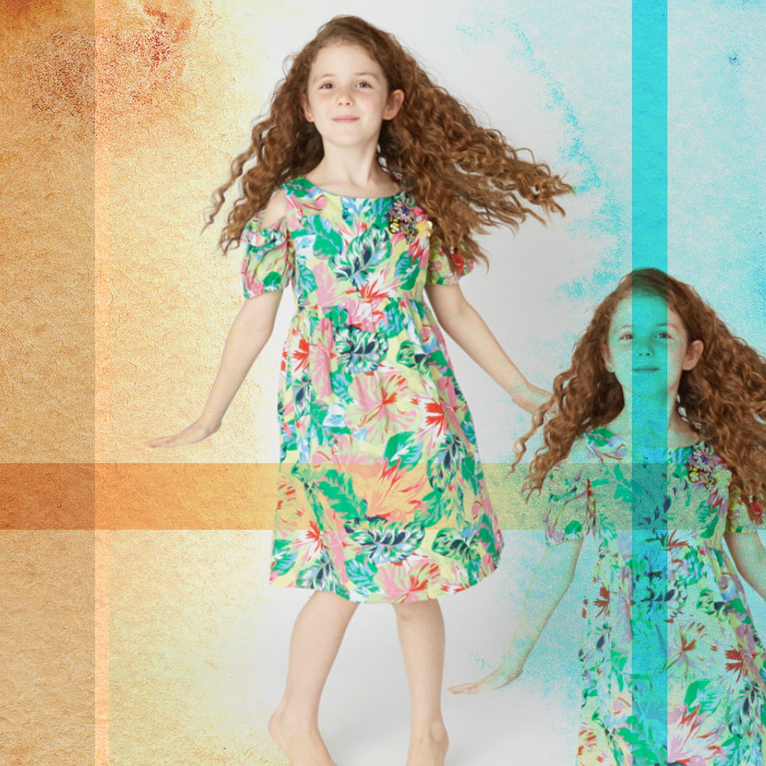 sweet floral dress